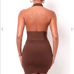 My Outfit Online Brown Dress